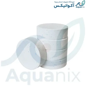 قرص کلر آنزیم دار استخر بسته ۵ عددی وارداتی
