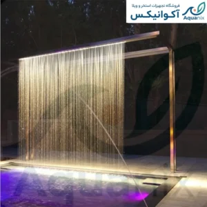 نازل بارانی استیل