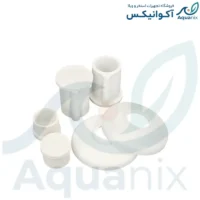 پایه بتنی، قالپاق و درپوش نردبان