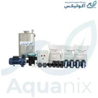 پک کامل تصفیه استخر تمام استیل آکوانیکس سایز ۱